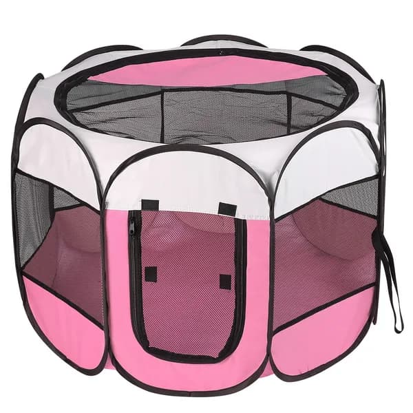 Portable Foldable Pet Playpen Exercise Pen, view 2