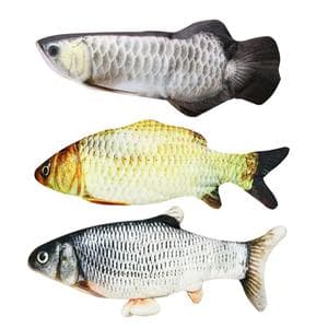 Electric Jumping Fish Simulation Electric Fish Toy set up for play indoors