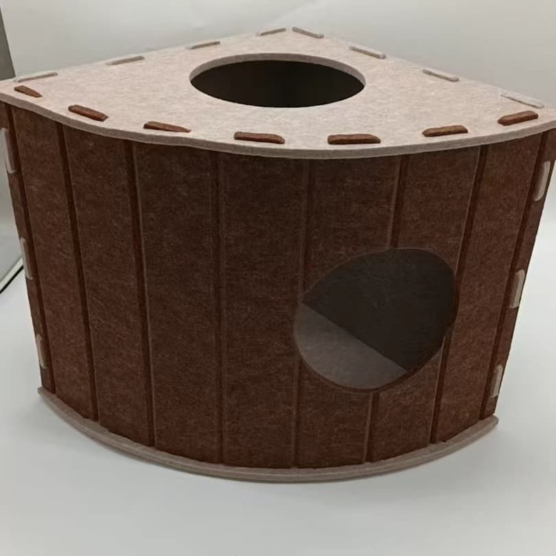 Enclosed Large Scratch-Resistant Calming Pet Bed, view 5