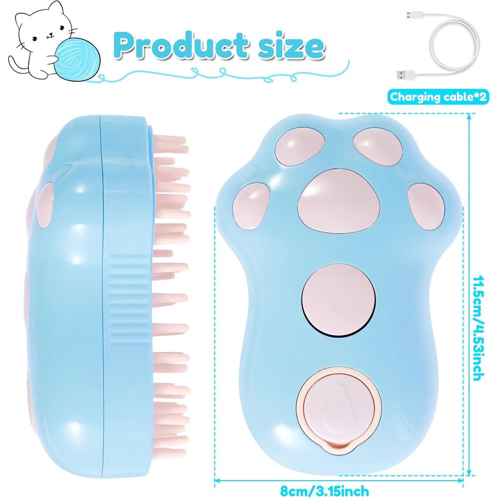Rechargeable Steam Pet Brush, view 6