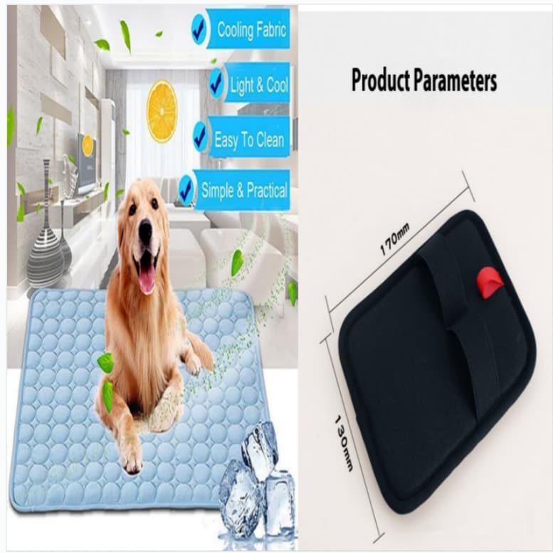 Pet Dog Cat Ice Silk Cold Nest Pad, view 6